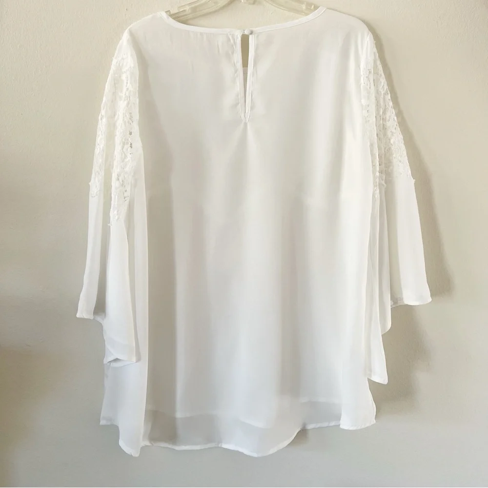 Mittoshop Chiffon Lace Top - Picture 6 of 9